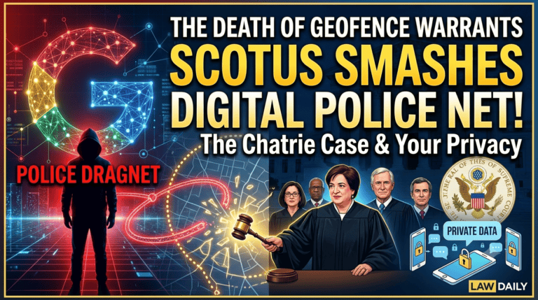 Chatrie v. United States: How a $195,000 Bank Robbery Just Rewrote Your Digital Privacy Rights