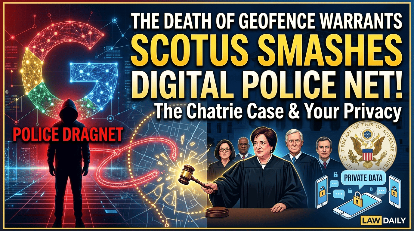 Chatrie v. United States: How a $195,000 Bank Robbery Just Rewrote Your Digital Privacy Rights