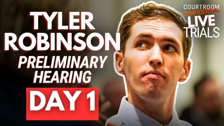Tyler Robinson Hearing Day 1 The Sniper Pad Testimony